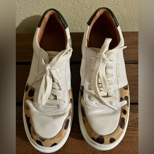 Cole Haan GrandPrø Rally Court Sneaker Optic White Jaguar Women’s Size 8B Used